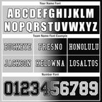Custom Grey Black Las Vegas Personalized Authentic Football Jersey FBJ02-D028017-26