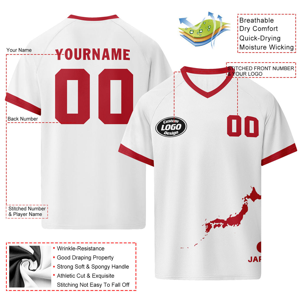 Custom Japan 2026 World Cup Football Shirt Customized Soccer Jersey for Fans Add Your Name & Number FZ190-F025088-8