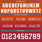 Custom Orange Red Tampa Bay Football Jersey and Hat Combo Offer Personalized Combo ZH-D020326-29
