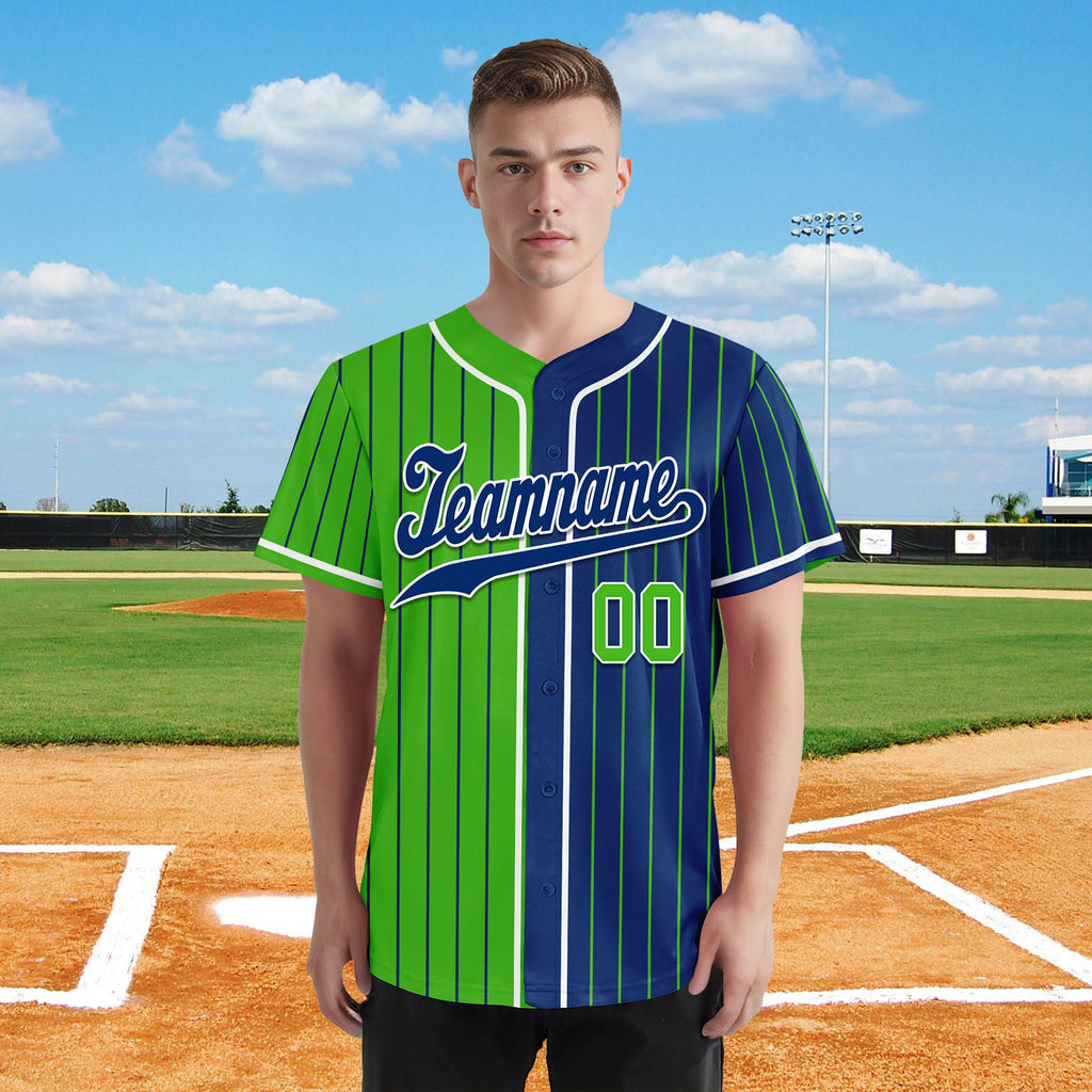 Custom Stripe Fashion Personalized Authentic Baseball Jersey BSBJ01-E06043-17