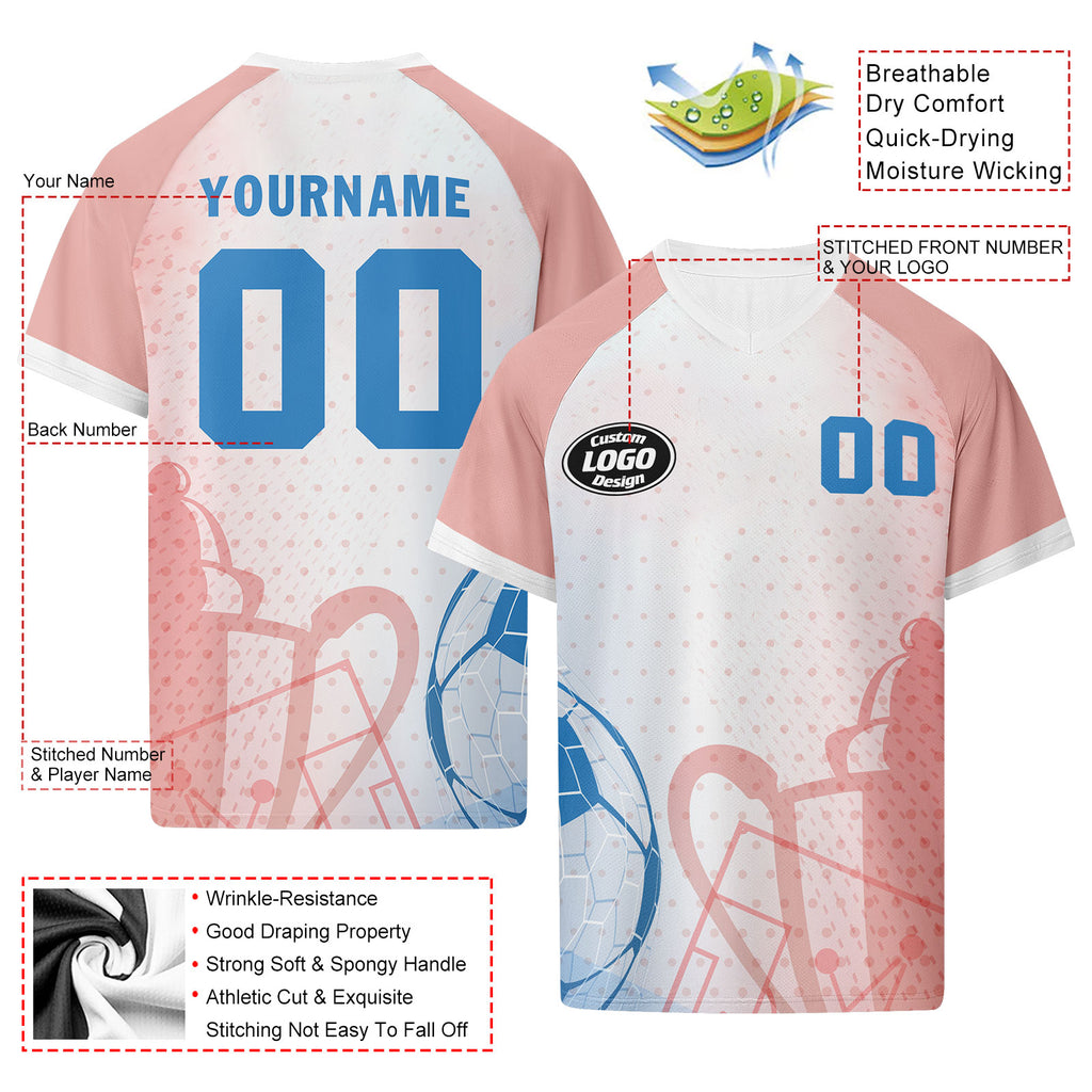 Custom France 2026 World Cup Football Shirt Customized Soccer Jersey for Fans Add Your Name & Number FZ190-F025083-4