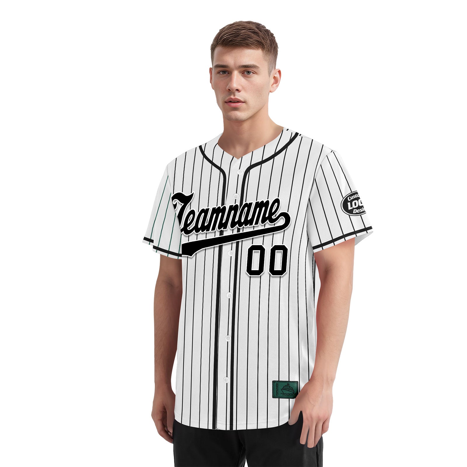 Custom Stripe Fashion Personalized Authentic Baseball Jersey BSBJ01-E025078-3