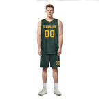 Custom Green Classic Style Sports Uniform Basketball Jersey BBJ01-D020105-10
