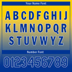 Custom Yellow Blue Jersey MaxSoul Shoes and Hat Combo Offer Personalized ZH-bd0b007e-aa