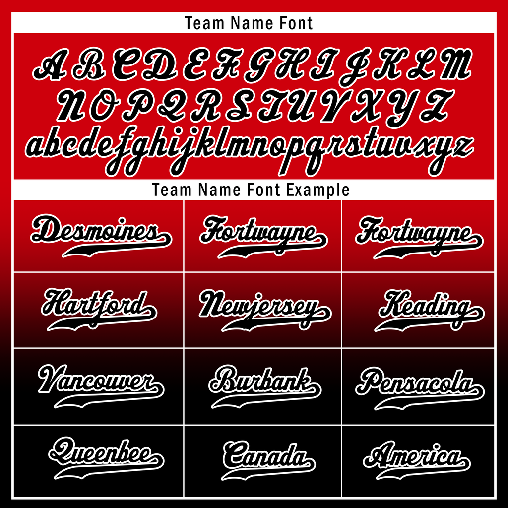 Custom Red Black Fade Fashion Personalized Authentic Baseball Jersey BSBJ01-D0a70ba