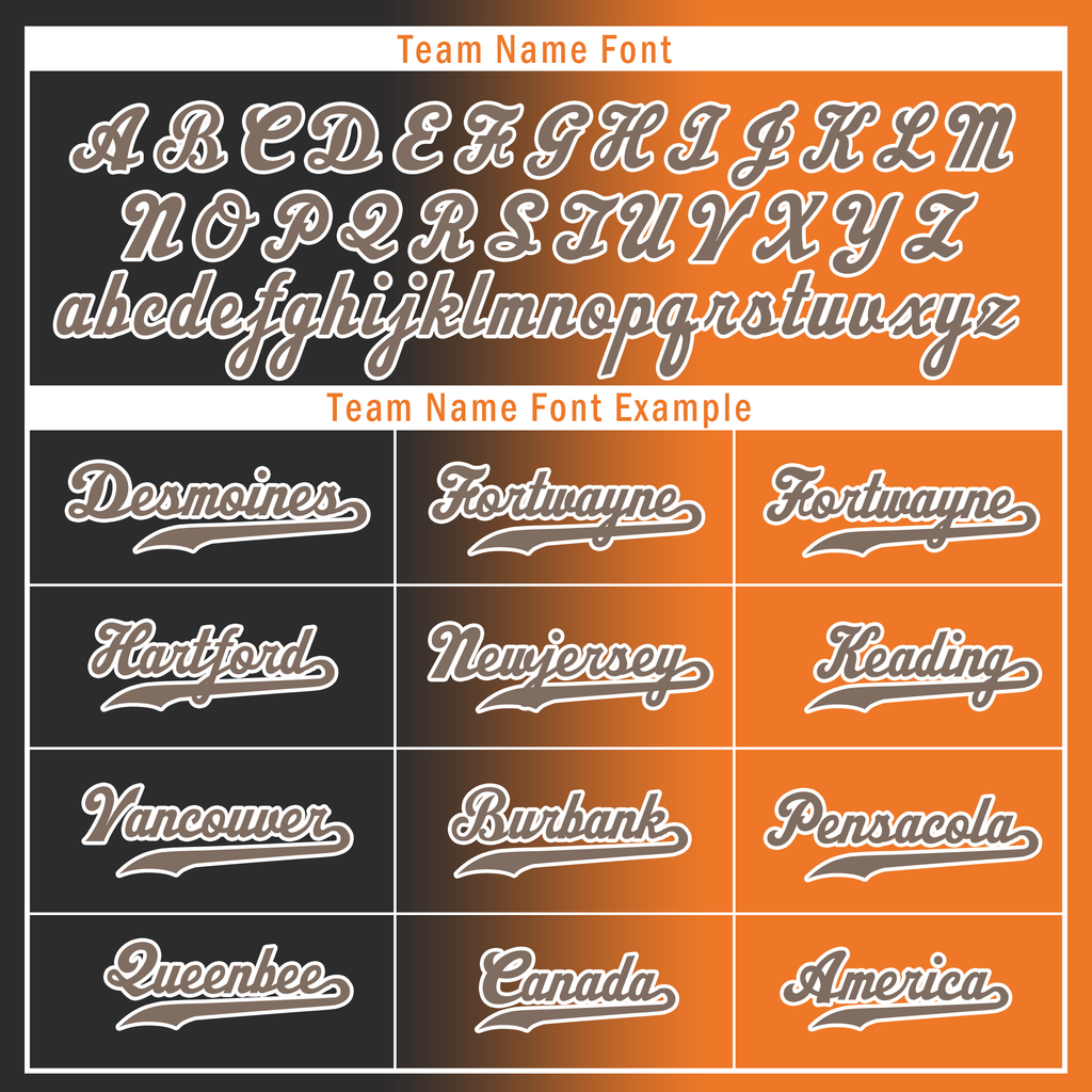 Custom Grey Orange Gradient Fashion Personalized Authentic Baseball Jersey BSBJ01-D0a7097