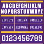 Custom Purple Yellow Minnesota Football Jersey and Firesoul Sports Shoes Combo Offer Personalized Combo ZH-D020273-17