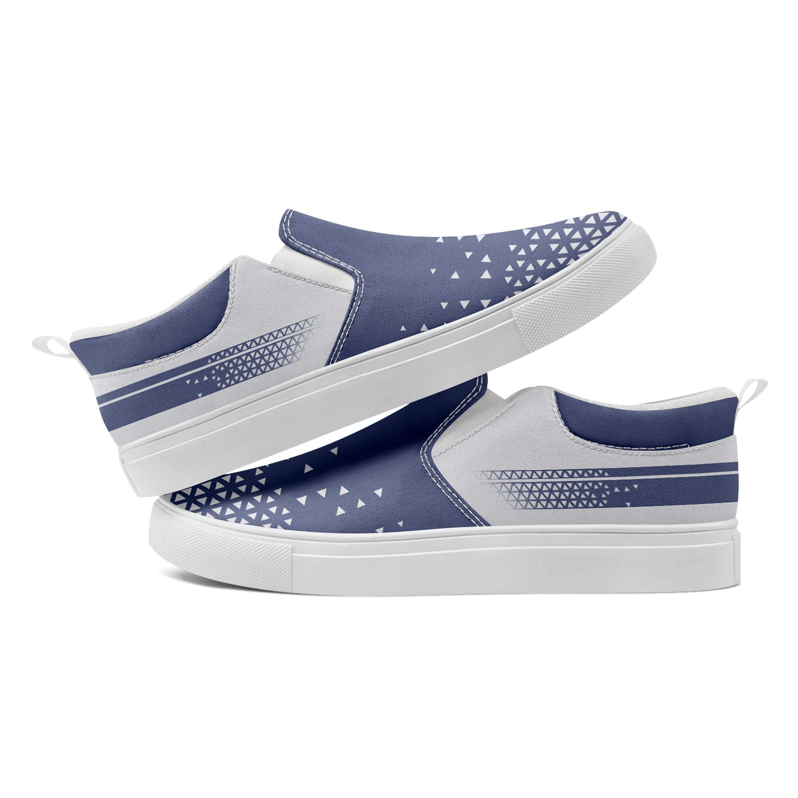 Custom Canvas Sneakers Personalized Slip On Shoes FN071-E023042-11