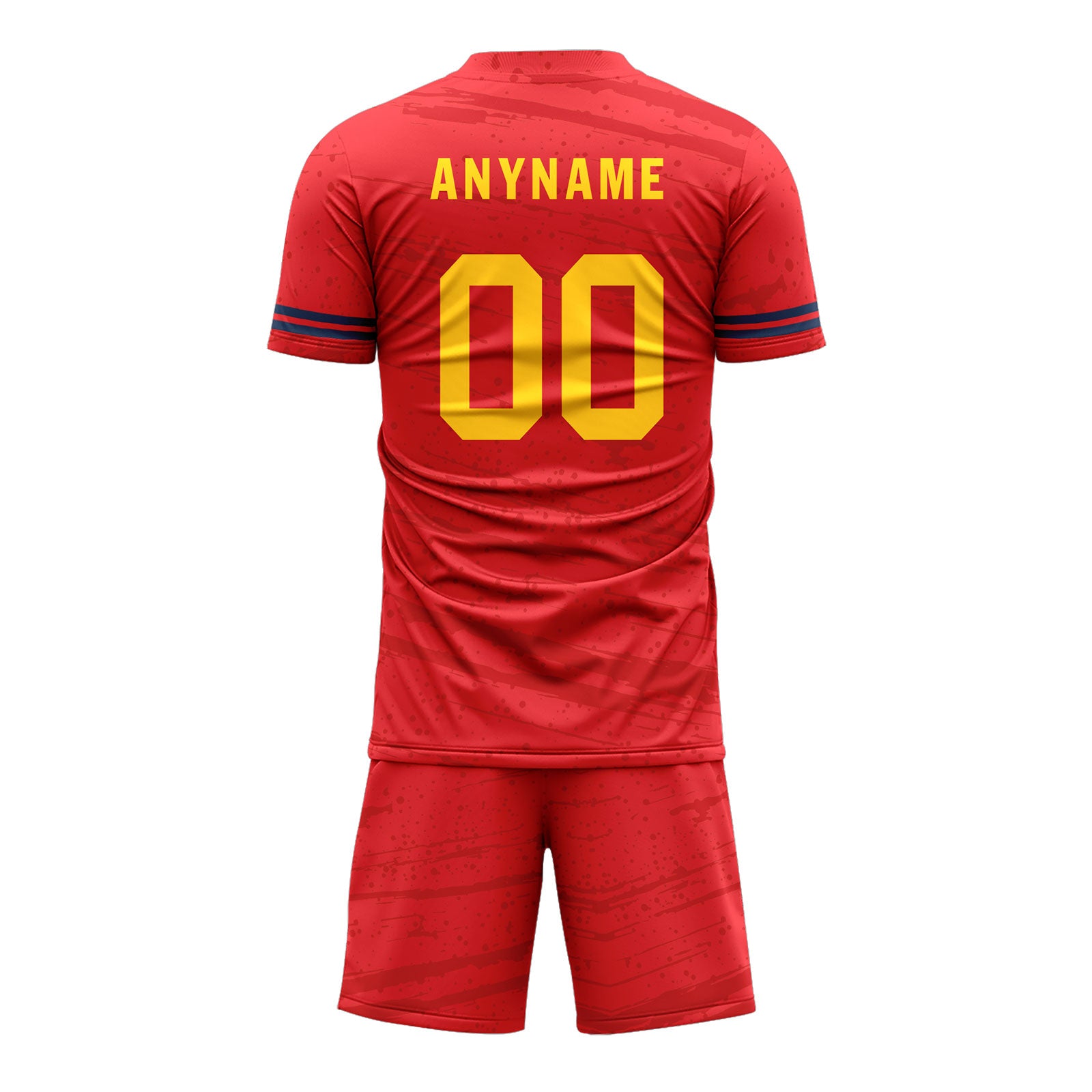 Custom Red Soccer Sets Jersey Personalized SCJ101-D28021