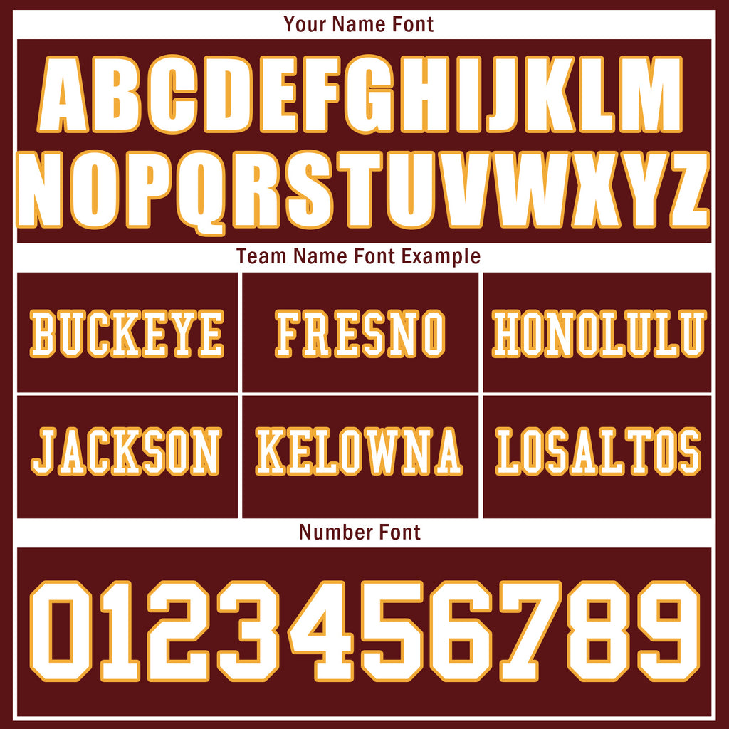 Custom Red Washington Personalized Authentic Football Jersey FBJ02-D020256-16