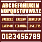 Custom Red Washington Personalized Authentic Football Jersey FBJ02-D020256-16