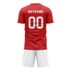 Custom Red Soccer Sets Jersey Personalized SCJ101-D28028