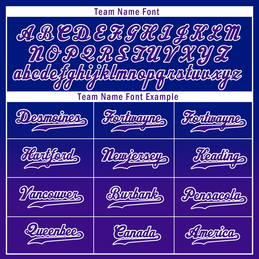 Custom Blue Purple Fade Fashion Personalized Authentic Baseball Jersey BSBJ01-D0a70ea