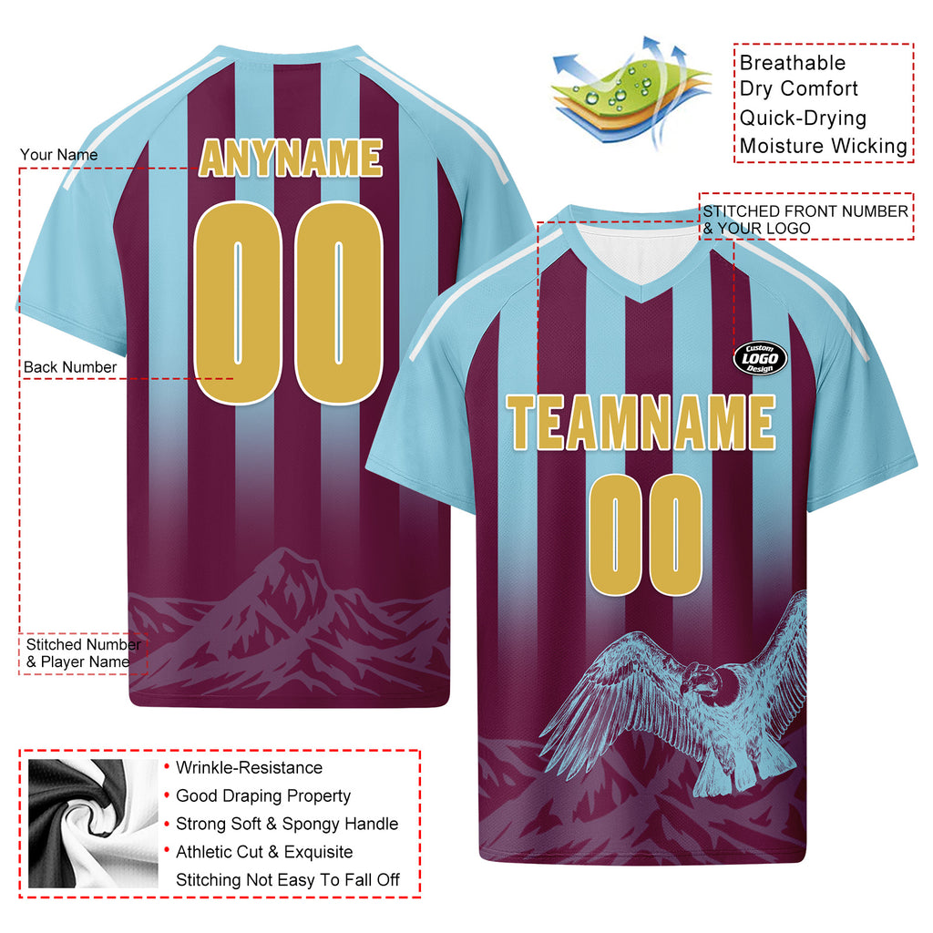 Custom Argentina 2026 World Cup Football Shirt Customized Soccer Jersey for Fans Add Your Name & Number FZ190-F007001-03