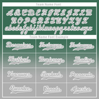 Custom Green Grey Fade Fashion Personalized Authentic Baseball Jersey BSBJ01-D0a70c9
