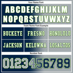 Custom Blue Grey Washington Personalized Authentic Football Jersey FBJ02-D028017-14