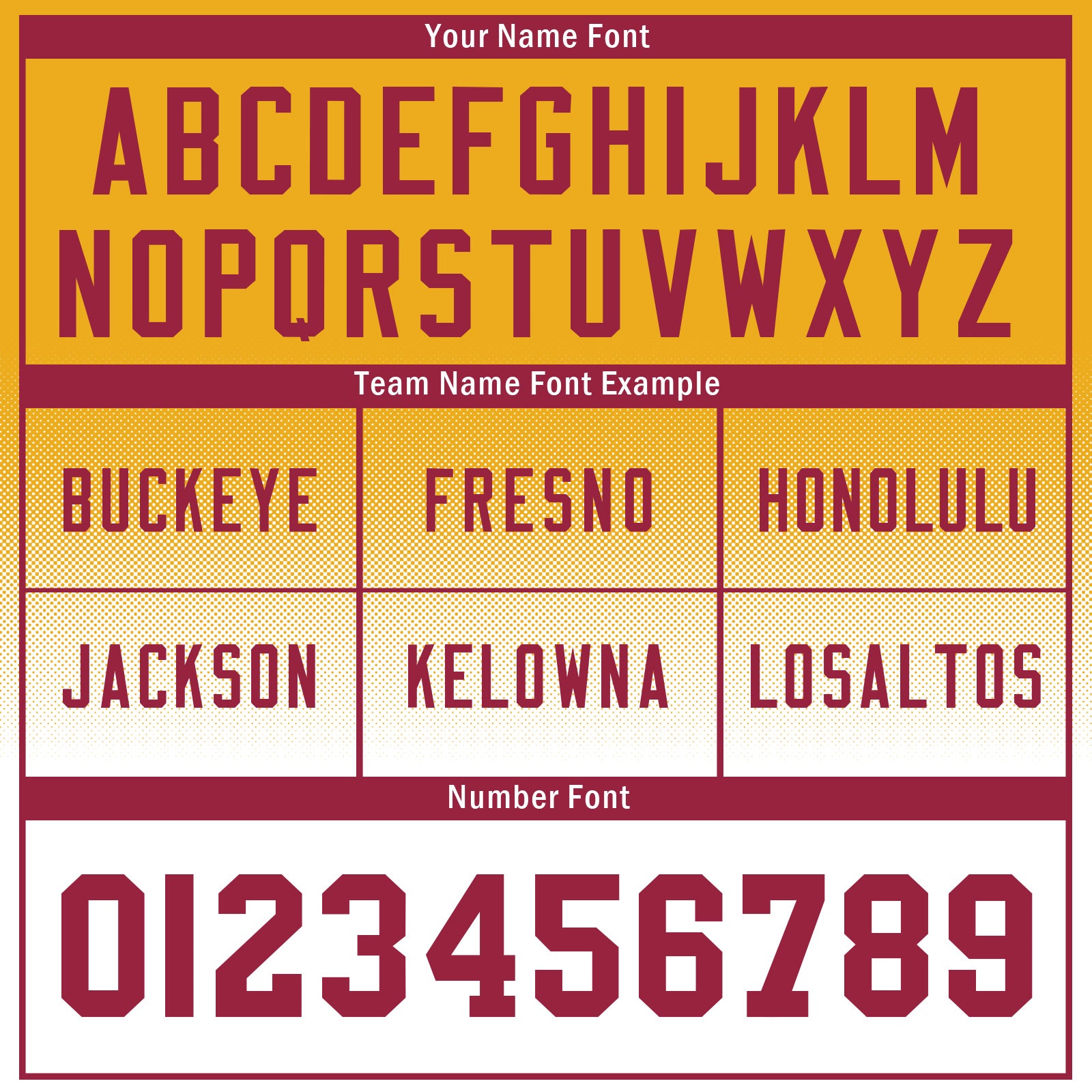 Custom Red Yellow Arizona Personalized Authentic Football Jersey FBJ02-D023033-1
