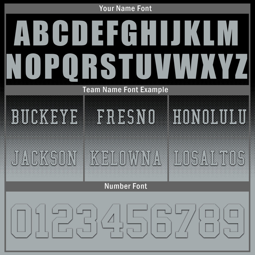 Custom Black Gray Las Vegas Personalized Authentic Football Jersey FBJ02-D020249-20