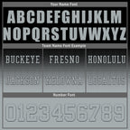 Custom Black Gray Las Vegas Personalized Authentic Football Jersey FBJ02-D020249-20