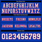 Custom Dark Blue Buffalo Personalized Authentic Football Jersey FBJ02-E0601-4