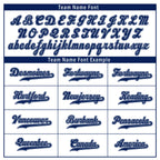 Custom White Blue Raglan Sleeves Personalized Authentic Baseball Jersey BSBJ01-D020200-5