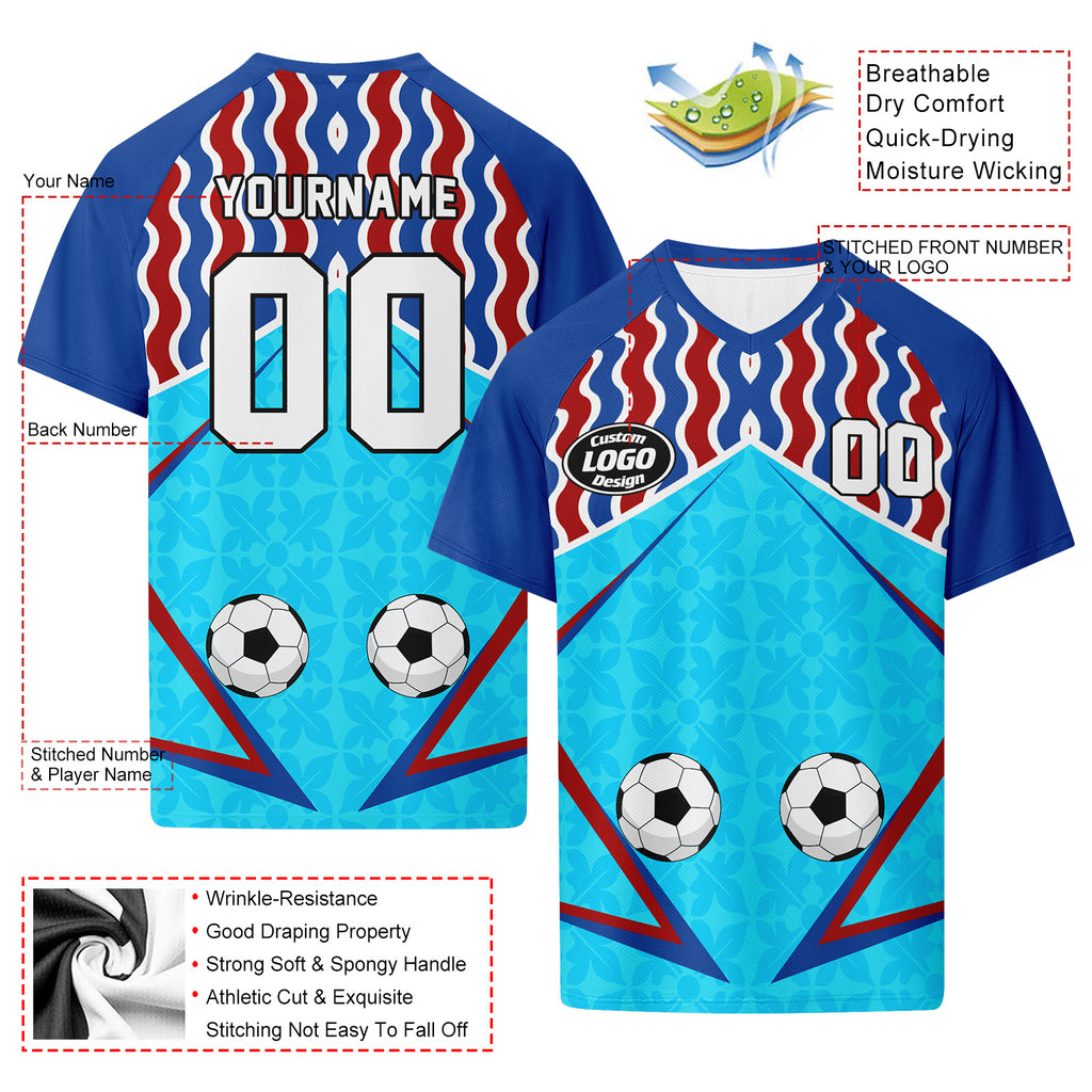 Custom France 2026 World Cup Football Shirt Customized Soccer Jersey for Fans Add Your Name & Number FZ190-F023107-19