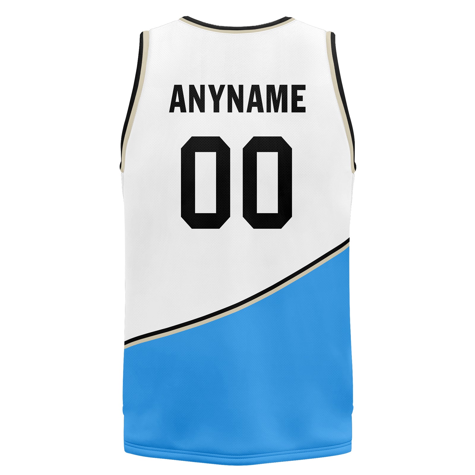 Custom White Blue City Edition Personalized Sports Uniform Authentic Basketball Jersey BBJ01-D06101-1