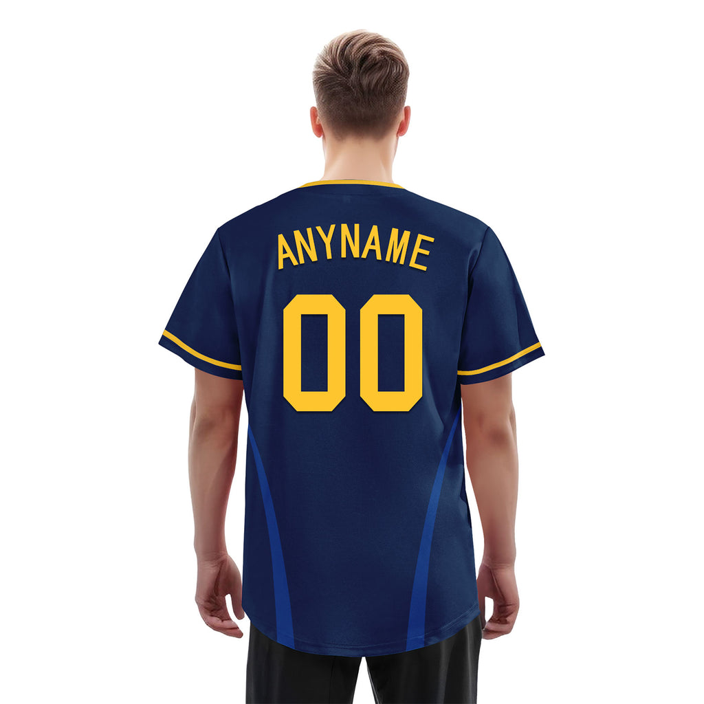 Custom Wisconsin Personalized Authentic Baseball Jersey BSBJ01-E06042-17Q