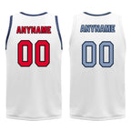 Custom White Bronze Washington City Edition Personalized Reversible Basketball Set Sports Basketball Jersey BBJ01R-D0610-30