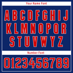 Custom Blue Red City Edition Personalized Authentic Baseball Jersey BSBJ01-D017136