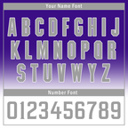 Custom Purple White Fade Fashion Personalized Authentic Baseball Jersey BSBJ01-D0a70eb