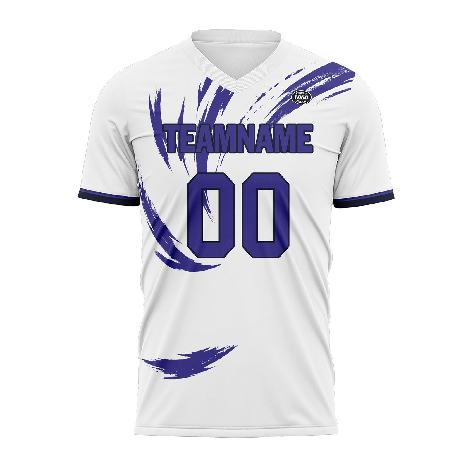 Custom White Purple Soccer Sets Jersey Personalized SCJ101-D28041