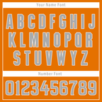 Custom Orange Gray City Edition Personalized Authentic Baseball Jersey BSBJ01-D017131