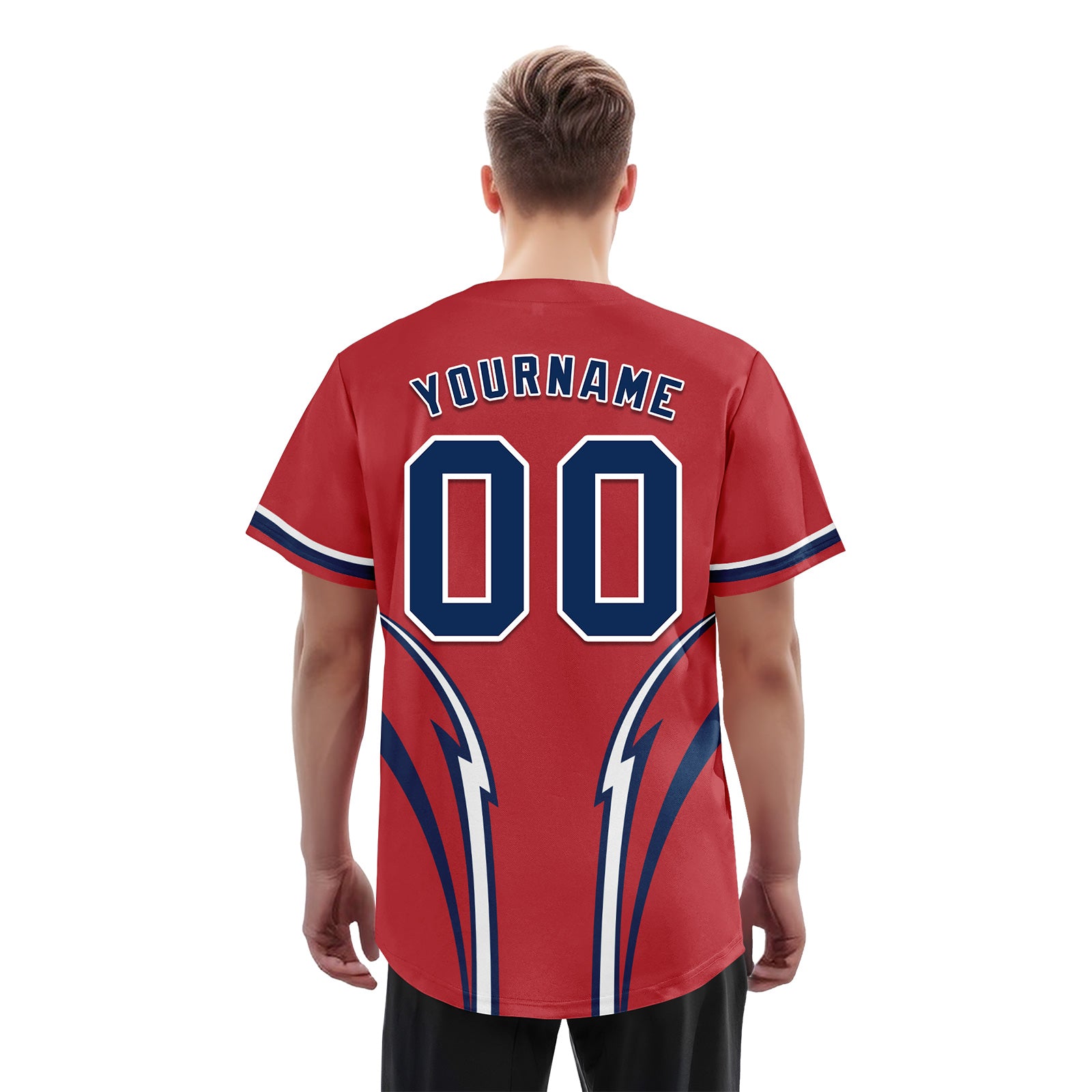 Custom Personalized Authentic Baseball Jersey BSBJ01-E023019-5