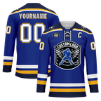 Custom Blue Personalized Hockey Jersey HCKJ01-D0a70cd