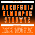 Custom Black Orange Fade Fashion Personalized Authentic Baseball Jersey BSBJ01-D0a70ce