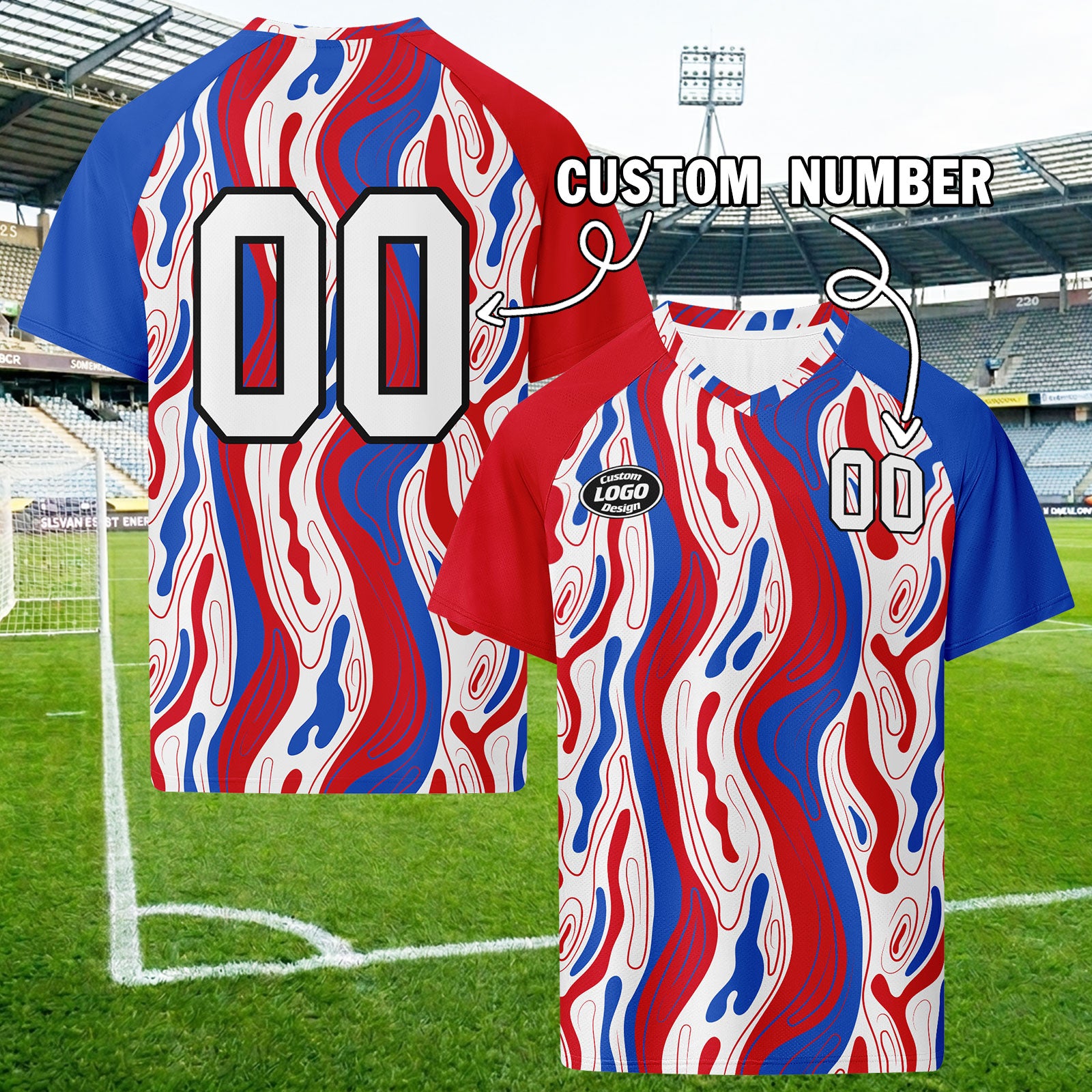 Custom United States 2026 World Cup Football Shirt Customized Soccer Jersey for Fans Add Your Name & Number FZ190-F028061-1