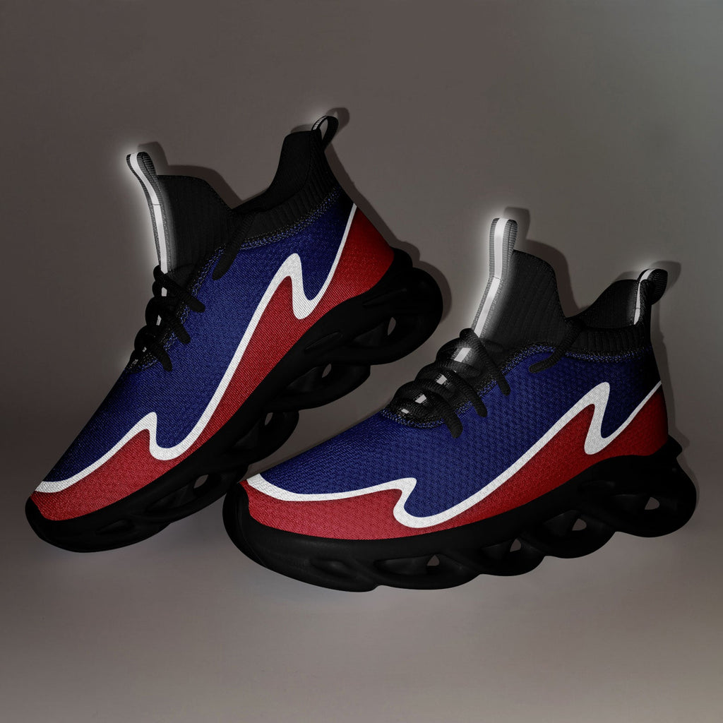Custom Blue Red Maxsoul Shoes Personalized Sneaker FN030A-E020011-17