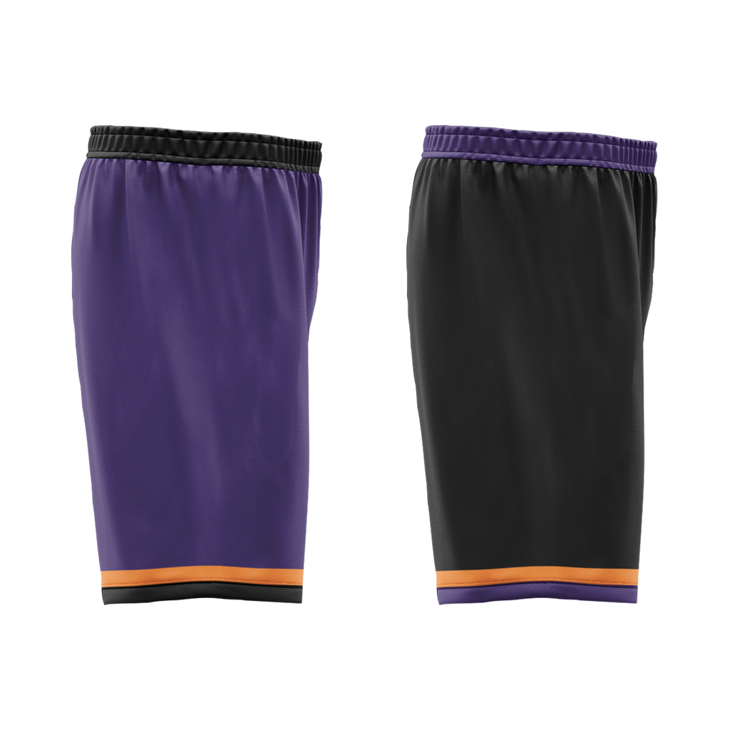 Custom Purple Black Classic Style Reversible Basketball Uniform Personalized Ordinary BBJR-D017058