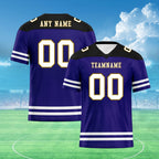 Custom Baltimore Personalized Authentic Football Jersey FBJ02-E0607-5