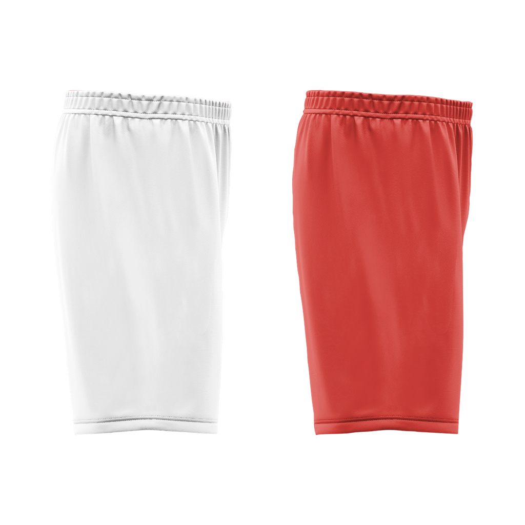 Custom White Red Classic Style Reversible Basketball Uniform Personalized Ordinary BBJR-D017037