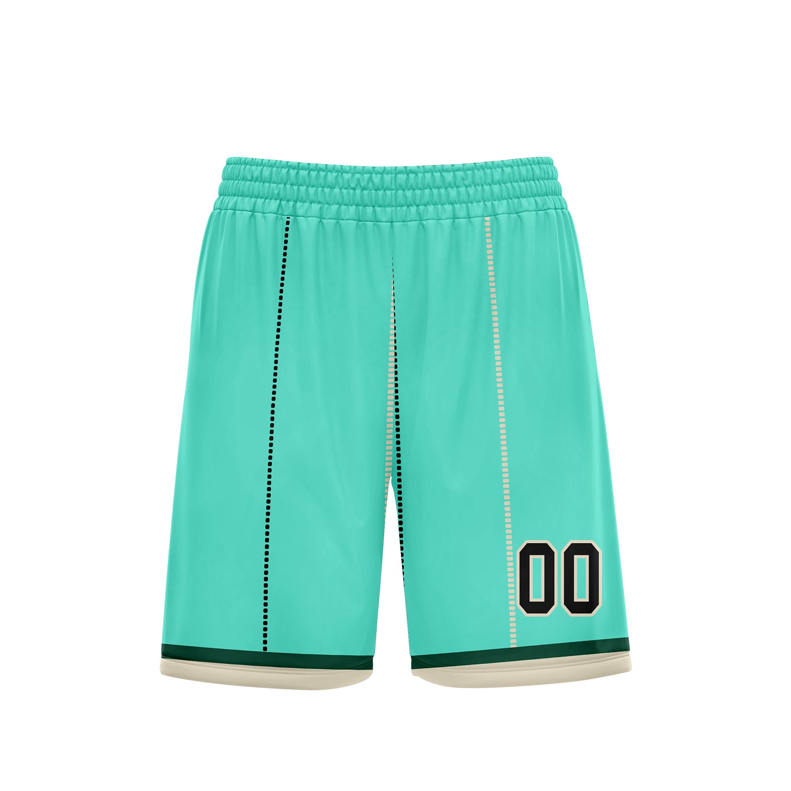 Custom Mint Green Black City Edition Personalized Sports Uniform Authentic Basketball Jersey BBJ01-D06101-4