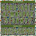 Custom Graffiti Pattern Abstract Floral Patterns Personalized Authentic Baseball Jersey BSBJ01-D020171-8