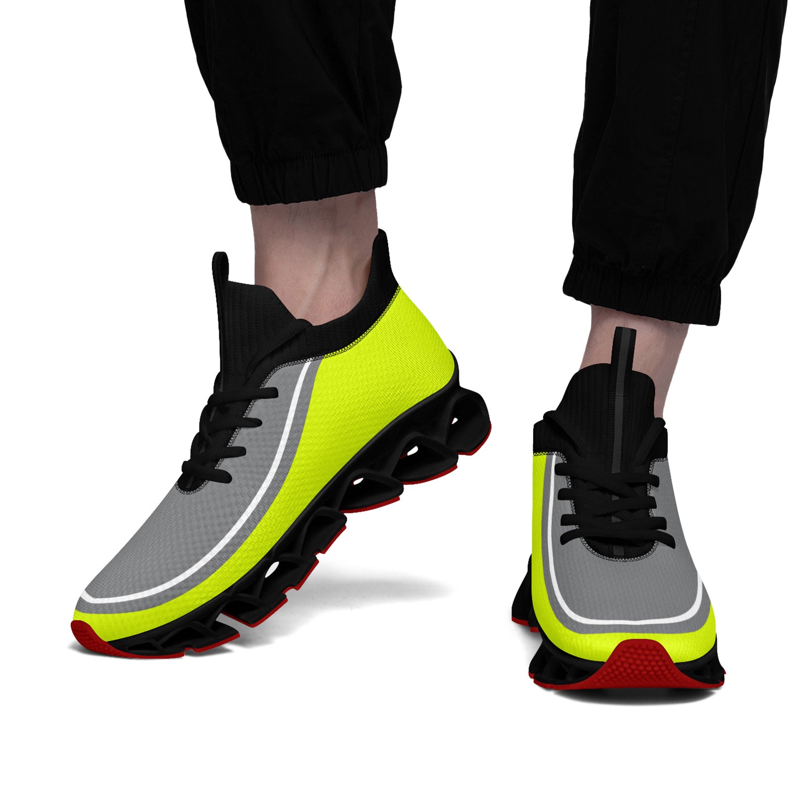 Custom Green Gray Maxsoul Shoes Personalized Sneaker FN030XD-D020388-22