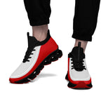Custom Red Gray Maxsoul Shoes Personalized Sneaker FN030XD-D020388-21