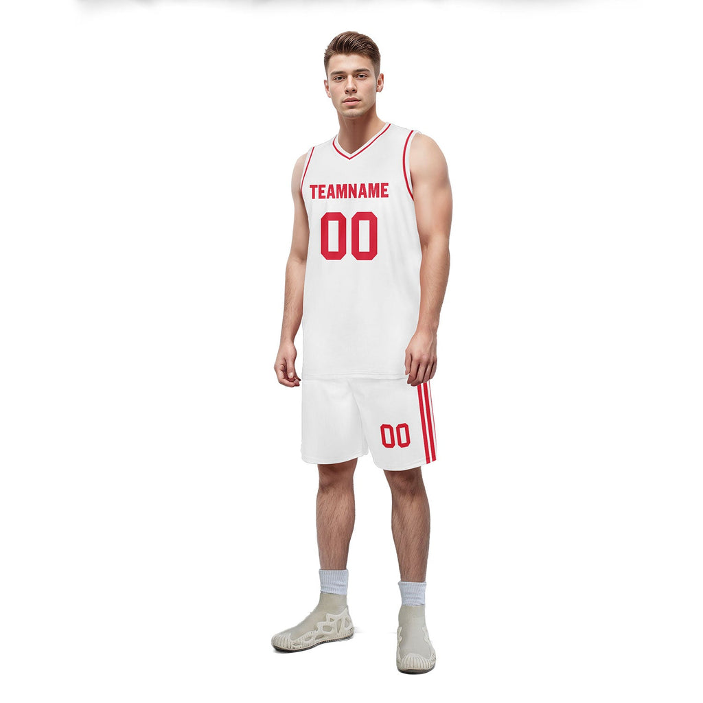 Custom White Classic Style Sports Uniform Basketball Jersey BBJ01-D020105-16