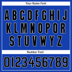 Custom Blue Black City Edition Personalized Authentic Baseball Jersey BSBJ01-D017138