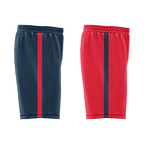 Custom Blue Red Classic Style Reversible Basketball Uniform Personalized Ordinary BBJR-D017021