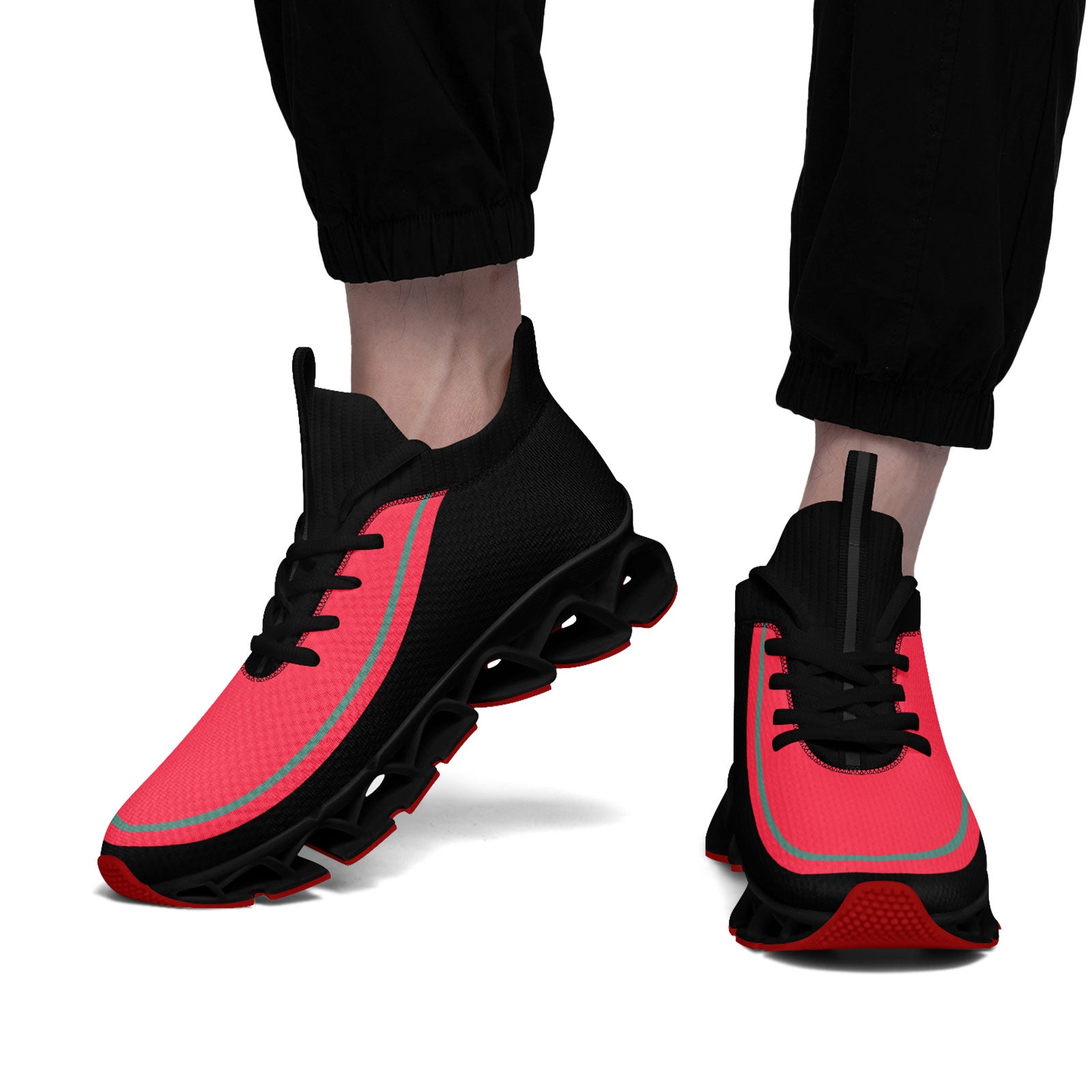 Custom Black Pink Maxsoul Shoes Personalized Sneaker FN030XD-D020388-10