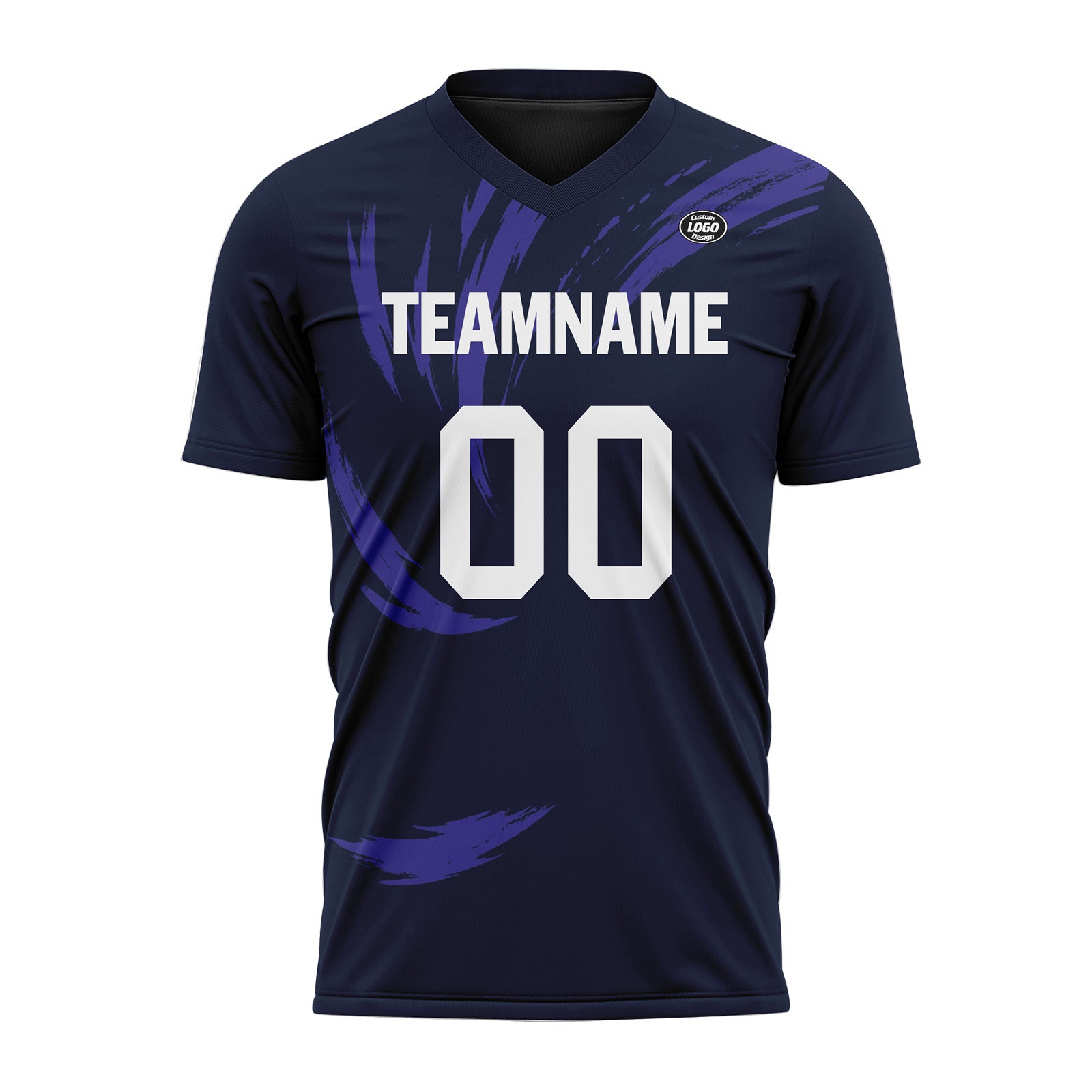 Custom Blue Purple Soccer Sets Jersey Personalized SCJ101-D28017